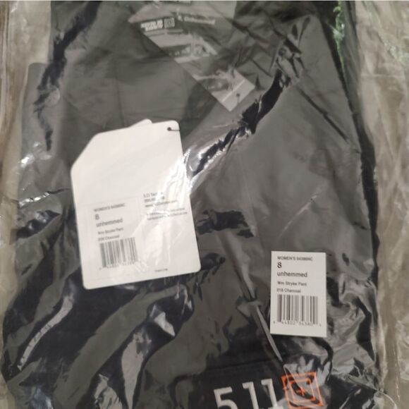 5.11 Tactical Women's Stryke Pants Nascar logo Sz 8 unhemmed - Picture 13 of 13